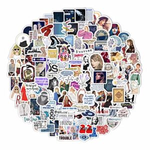 151pcs taylor stickers midnights stickers all albums, midnights merch, taylor gifts for women, taylor merchandise for teens, taylor party, taylor birthday decorations, country music stickers laptop