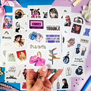 151Pcs Taylor Stickers Midnights Stickers All Albums, Midnights Merch, Taylor Gifts for Women, Taylor Merchandise for Teens, Taylor Party, Taylor Birthday Decorations, Country Music Stickers Laptop