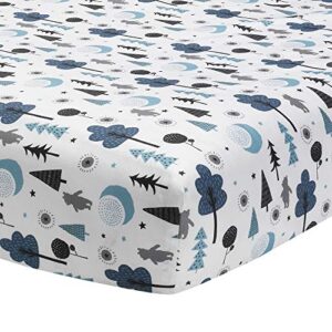 Lambs & Ivy (LAMCR) Forever Pooh 3-Piece Mini Crib Bedding Set, Blue (780020)