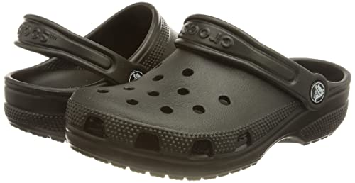 Crocs Kids' Classic Clog , Black/Black, 6 Big Kid