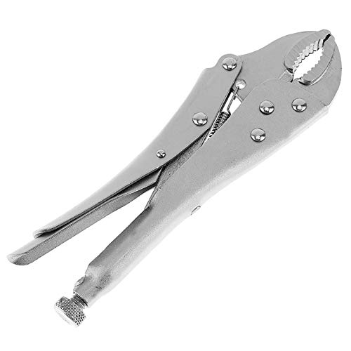 pliers Carbon steel welding tool adjustable jaw pliers C clamp locking mouse pliers forging pliers for emergency home maintenance Rugged pliers suitable for daily use (Size(inch) : 7inch)