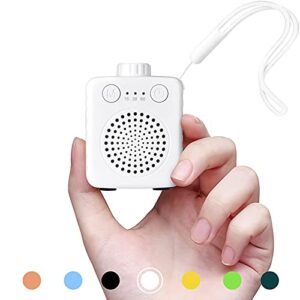 fansbe white noise portable sound machine, mini white noise machine travel, sleep sound machine travel size 20 soothing sounds