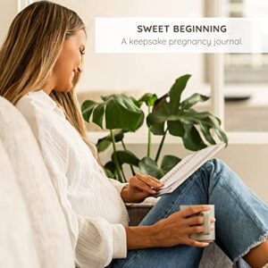 Keepsake Pregnancy Journal to Cherish Forever - A Pregnancy Book to Capture Every Milestone of Mom & Baby’s 9-Month Journey - Pregnancy Baby Journal For Expecting First Time Moms & Experienced Moms