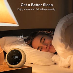 YTE White Noise Machine with Alarm Clock, 20 High Fidelity Soothing Sounds, Full Touch Control, Timer and Memory Function, Sleep Sound Machine for Baby, Adults, Home and Office