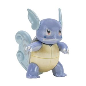Pokemon Select Evolution 3 Pack - Features 2-Inch Squirtle, 3-Inch Wartortle & 4.5-Inch Blastoise Battle Figures - Authentic Details
