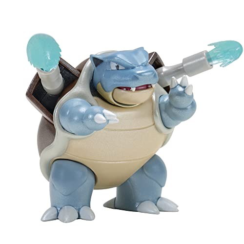 Pokemon Select Evolution 3 Pack - Features 2-Inch Squirtle, 3-Inch Wartortle & 4.5-Inch Blastoise Battle Figures - Authentic Details