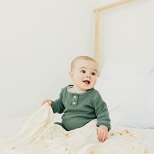 Copper Pearl Large Premium Knit Baby Swaddle Receiving Blanket Yuma