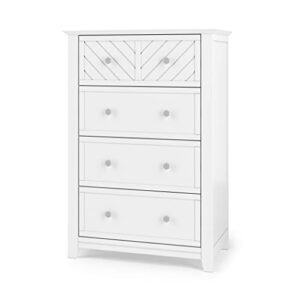 child craft atwood 4-drawer dresser (matte white)