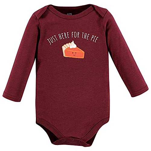 Hudson Baby Unisex Baby Cotton Long-Sleeve Bodysuits Hello Autumn, 0-3 Months