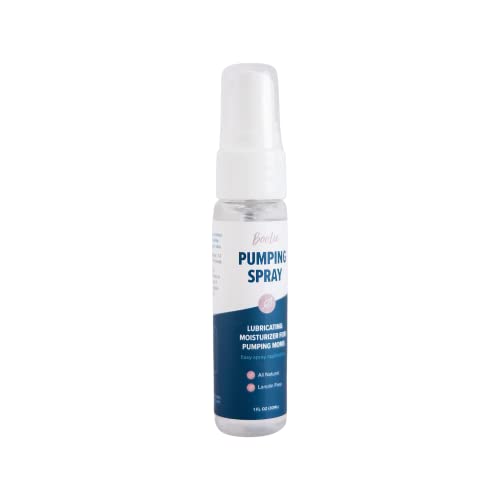 BooLu Pumping Spray - Breast Pump Lubricant - No Need to wash Off - Lanolin Free