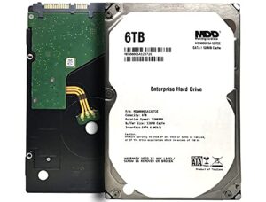 maxdigitaldata (md6000gsa12872e) 6tb 7200rpm 128mb cache sata 6.0gb/s 3.5-inch internal hard drive (enterprise grade) - 3 years warranty