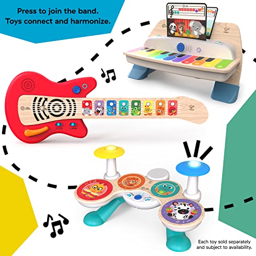 Baby Einstein Together in Tune Piano​ Safe Wireless Wooden Musical Toddler Toy, Magic Touch Collection, Age 12 Months+