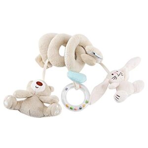 yosoo health gear comfortable spiral wrap around toy, stuffed toys plush soft toys for kids car seat