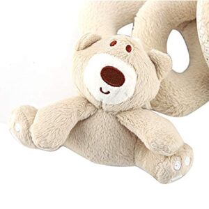 Yosoo Health Gear Comfortable Spiral Wrap Around Toy, Stuffed Toys Plush Soft Toys for Kids Car Seat