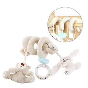 Yosoo Health Gear Comfortable Spiral Wrap Around Toy, Stuffed Toys Plush Soft Toys for Kids Car Seat