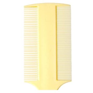 Fine Tooth Comb [Pack of 3] Double Sided Fine Teeth Baby Comb and Extra Fine Rounded Teeth for Newborn Babies and Infants with Cradle Cap and Adults with Dandruff and Lice