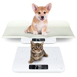 greater goods digital pet scale - accurately weigh your kitten, rabbit, or puppy | with a wiggle-proof algorithm, a great option as a scale for small animals | designed in st. louis