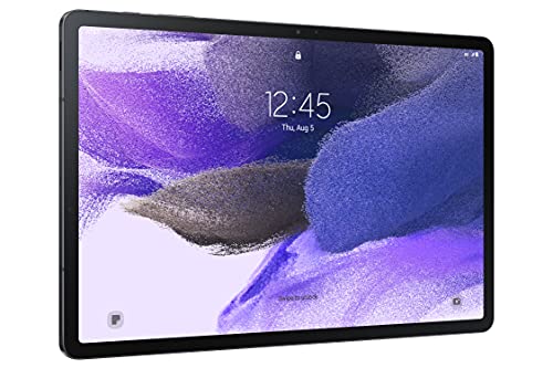 SAMSUNG Galaxy Tab S7 FE 12.4” 256GB WiFi Android Tablet, Large Screen, S Pen Included, Multi Device Connectivity, Long Lasting Battery, US Version, 2021, Mystic Black