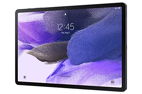 SAMSUNG Galaxy Tab S7 FE 12.4” 256GB WiFi Android Tablet, Large Screen, S Pen Included, Multi Device Connectivity, Long Lasting Battery, US Version, 2021, Mystic Black