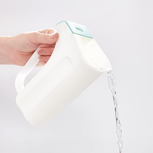 FridaBaby Control The Flow Polypropylene ABS Rinser|Bath Time Rinse Cup with Easy Grip Handle and Removable Rain Shower