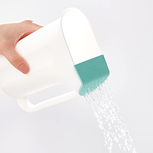 FridaBaby Control The Flow Polypropylene ABS Rinser|Bath Time Rinse Cup with Easy Grip Handle and Removable Rain Shower