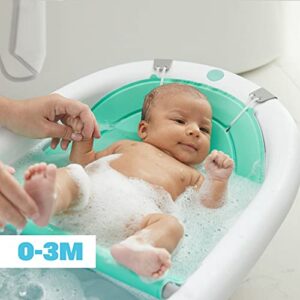 Frida Baby 4-in-1 Grow-with-Me Bath Tub| Transforms Infant Bathtub to Toddler Bath Seat with Backrest for Assisted Sitting in Tub