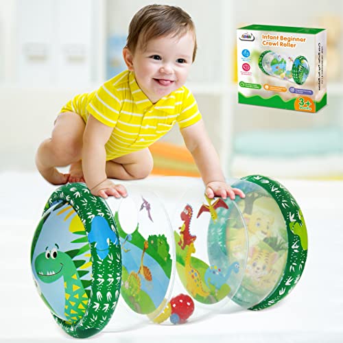 ZMLM Baby Beginner Crawling Toys: Infants Crawl Climbing Ball Best Educational Games Roller for 3-12 Months 1 2 3 Years Old Toddler Gifts for Christmas|Birthdays|Tummy Time|Outdoor|Indoor Activities