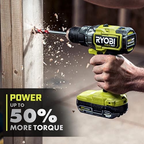 RYOBI - ONE+ HP 18V Brushless Cordless 1/2 in. Drill/Driver - PBLDD01B