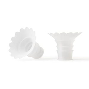 willow breast pump sizing insert | 19mm for 15mm-17mm nipple size | improve fit and comfort for breast pumping moms | fits in 24mm flange