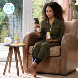 Medela Breast Pump | Swing Maxi Double Electric | Portable Breast Pump | USB-C Rechargeable | Bluetooth | Closed System | with Carry Bag