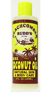 beachcomber budd's pure coconut oil 8 oz. scented - 2-pack