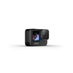 GoPro HERO9 Black - Waterproof Action Camera with Front LCD and Touch Rear Screens, 5K Ultra HD Video, 20MP Photos, 1080p Live Streaming, Webcam, Stabilization