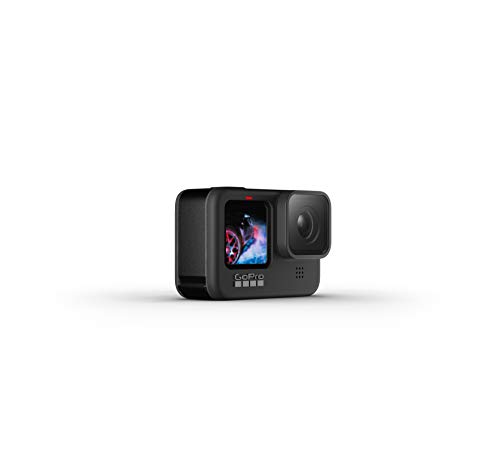 GoPro HERO9 Black - Waterproof Action Camera with Front LCD and Touch Rear Screens, 5K Ultra HD Video, 20MP Photos, 1080p Live Streaming, Webcam, Stabilization