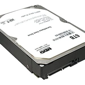 MaxDigitalData 6TB 7200RPM 128MB Cache SATA 6.0Gb/s 3.5" Internal Hard Drive for Surveillance (MD6000GSA12872DVR) - 3 Years Warranty (Renewed)