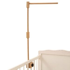 crib mobile arm - wooden mobile arm for crib | crib mobile holder | baby mobile crib hanger | nursery decor (crib arm)