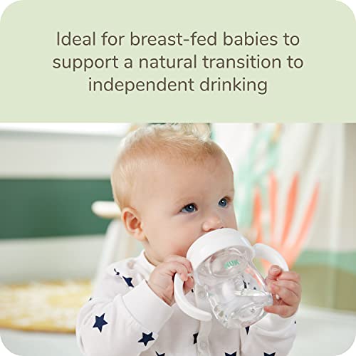 NUK Simply Natural Learner Cup, 5 oz. | Baby Sippy Cup Compatible with NUK Simply Natural Bottle