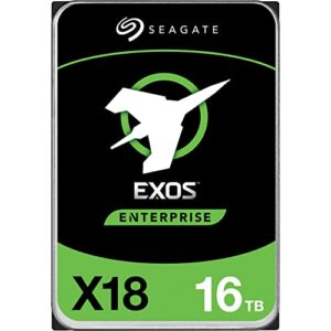 seagate exos x18 st16000nm004jsp 16 tb hard drive - 3.5" internal - sas (12gb/s sas)