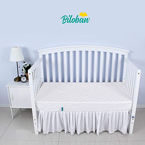 Zippered Toddler Pillocase and Crib Mattress Pad Cover