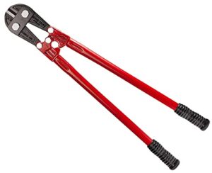 kanca bolt cutter bc-7, drop-forged metal cutter and steel cutter, 18'' inch cutting capacity 7 mm, hand tools & home improvement, heavy duty cutter, red colour