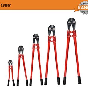 KANCA Bolt Cutter BC-7, Drop-Forged Metal Cutter and Steel Cutter, 18'' INCH Cutting Capacity 7 MM, Hand Tools & Home Improvement, Heavy Duty Cutter, Red Colour