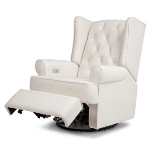 NAMESAKE Harbour Power Recliner Glider, Performance Cream Eco-Weave