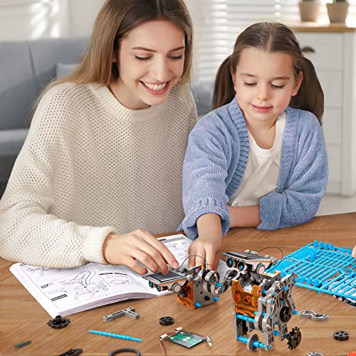 12-in-1 Science Solar Robot Kit for Kids,STEM Educational DIY Solar Powered Building Toys Experiment Set for 8 9 10 11 12 13 14 Years Boys and Girls