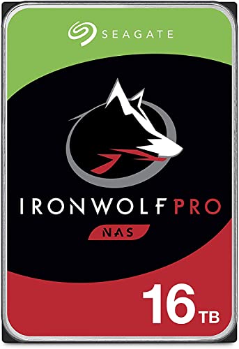 Seagate IronWolf Pro ST16000NE000 16 TB Hard Drive - 3.5" Internal - SATA (SATA/600) (Renewed)