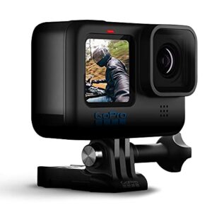 GoPro HERO10 (Hero 10) Black - Waterproof Action Camera with Front LCD and Touch Rear Screens, GP2 Engine, 5K HD Video, 23MP Photos, Live Streaming, 64GB Extreme Pro Card and 2 Extra Batteries