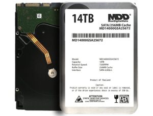 maxdigitaldata (md14000gsa12872) 14tb 7200rpm sata 6gb/s 256mb cache 3.5inch internal desktop hard drive - 3 years warranty