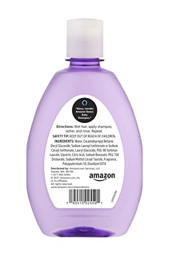 Amazon Basics Baby Shampoo, Lavender & Chamomile Scented, 13.6 Fluid Ounce