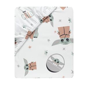 Lambs & Ivy Star Wars Mandalorian The Child/Baby Yoda/Grogu Fitted Crib Sheet