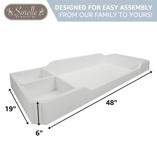 Sorelle Topper for Double Dresser