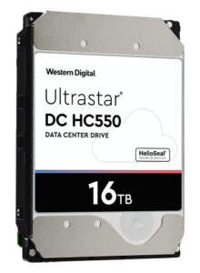 wd 16tb hdd ultrastar dc hc550 sata 7200rpm 3.5-inch enterprise hard drive - wuh721816ale6l4 (renewed)