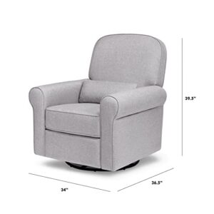 DaVinci Ruby Recliner and Swivel Glider in Misty Grey, Greenguard Gold Certified